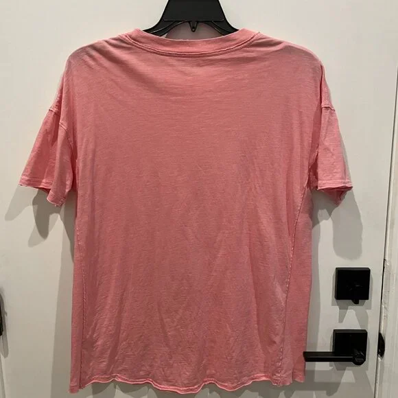 Aerie Oversized Knit Top or Tee - Size Small - Distressed - Runs Large - Picture 2 of 4